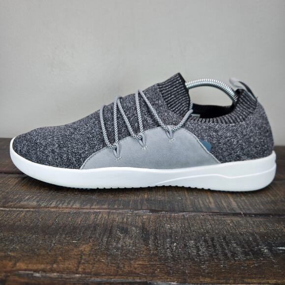 Vessi Cityscape Classic Mens Size 12 Lace Up Waterproof Shoes Sneaker Grey White main image 8